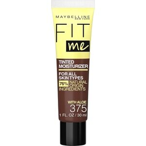 Maybelline Fit Me Tinted Moisturizer, Natural Coverage, Face Makeup, 375